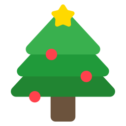 Árbol de navidad icono