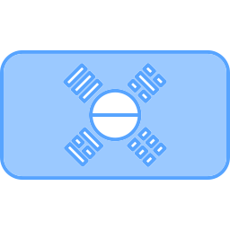 corée du sud Icône