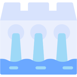 barrage Icône