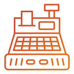 Cash register icon