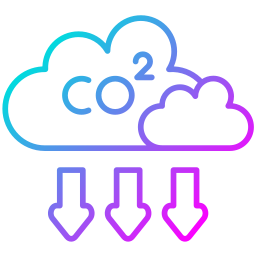 Carbon dioxide icon