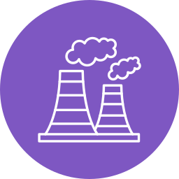 la pollution de l'air Icône