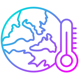 Climate change icon