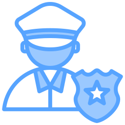 policía icono