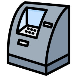 Atm machine icon