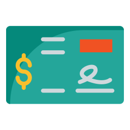 Bank Check icon