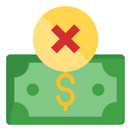 No money icon