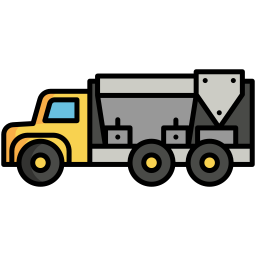 Mixer truck icon