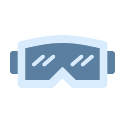 Ski goggles icon