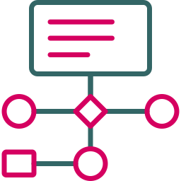 flux de travail Icône