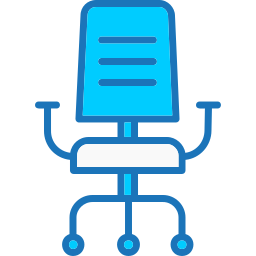 silla de oficina icono