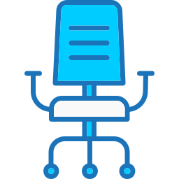 Office chair icon