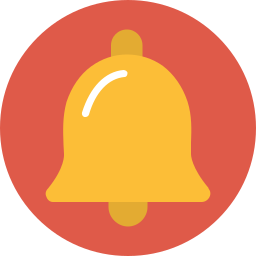 Alarm bell icon