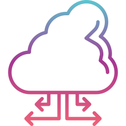 Cloud storage icon