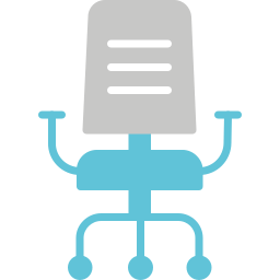 Office chair icon