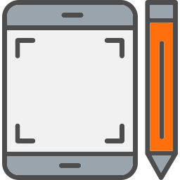 Pen tablet icon