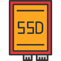 tarjeta ssd icono