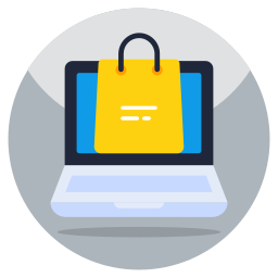 Online shop icon