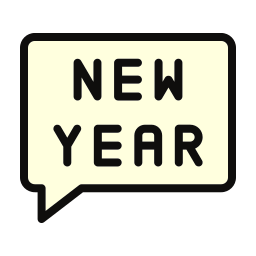 New Year icon