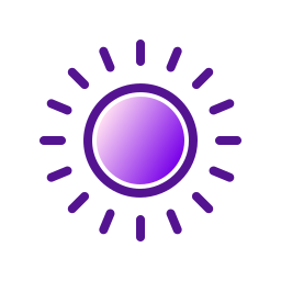 Sun icon