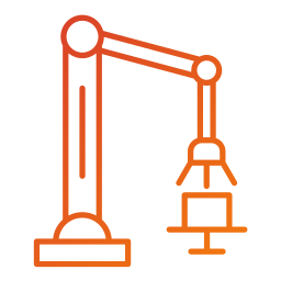 bras robotique Icône