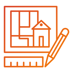Technical drawing icon
