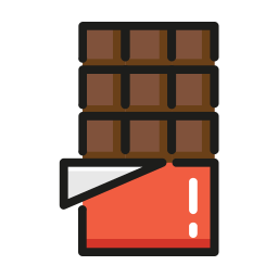 Chocolate bar icon