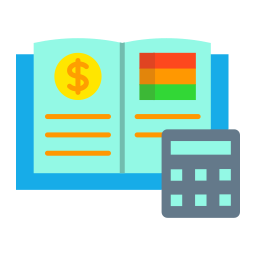 libro de contabilidad icono