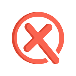 x-markierung icon