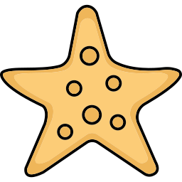 stelle marine icona