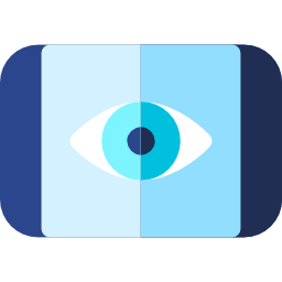 Ocular unlocking icon