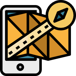 geographisches positionierungs system icon