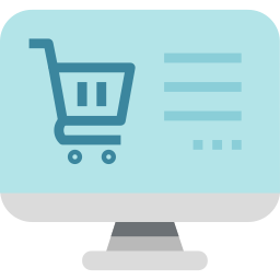 Online shop icon