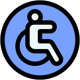 signo de discapacitados icono