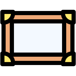 marco de la foto icono