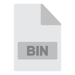 arquivo bin Ícone