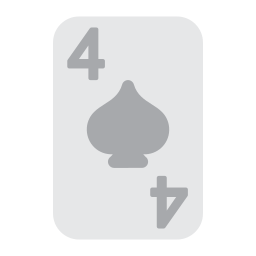 Four of spades icon