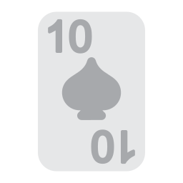 スペードの 10 icon