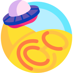 Crop circles icon