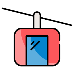 Cable car icon