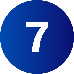 Number 7 icon