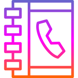 Phone book icon