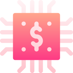 Digital money icon