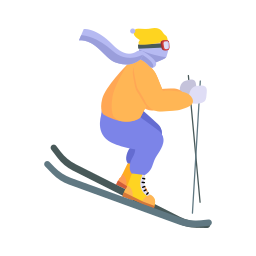 skiën icoon