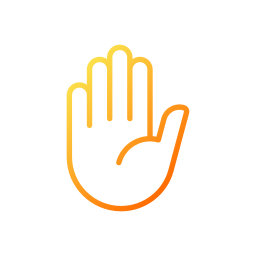 Palm of hand icon