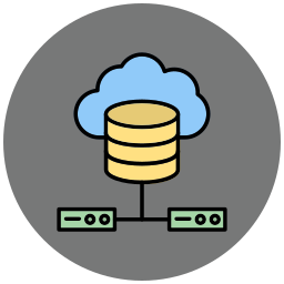 Cloud server icon