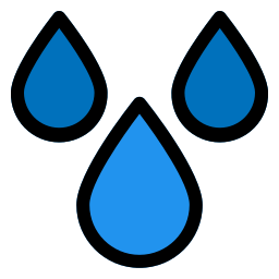 gouttes de pluie Icône