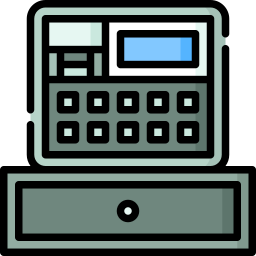 caja registradora icono