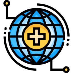 Earth grid icon