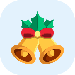 Christmas bell icon